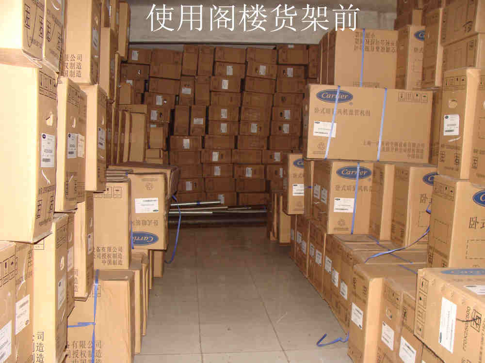 閣樓式貨架使用前