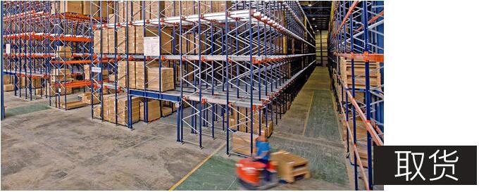 穿梭車貨架取貨