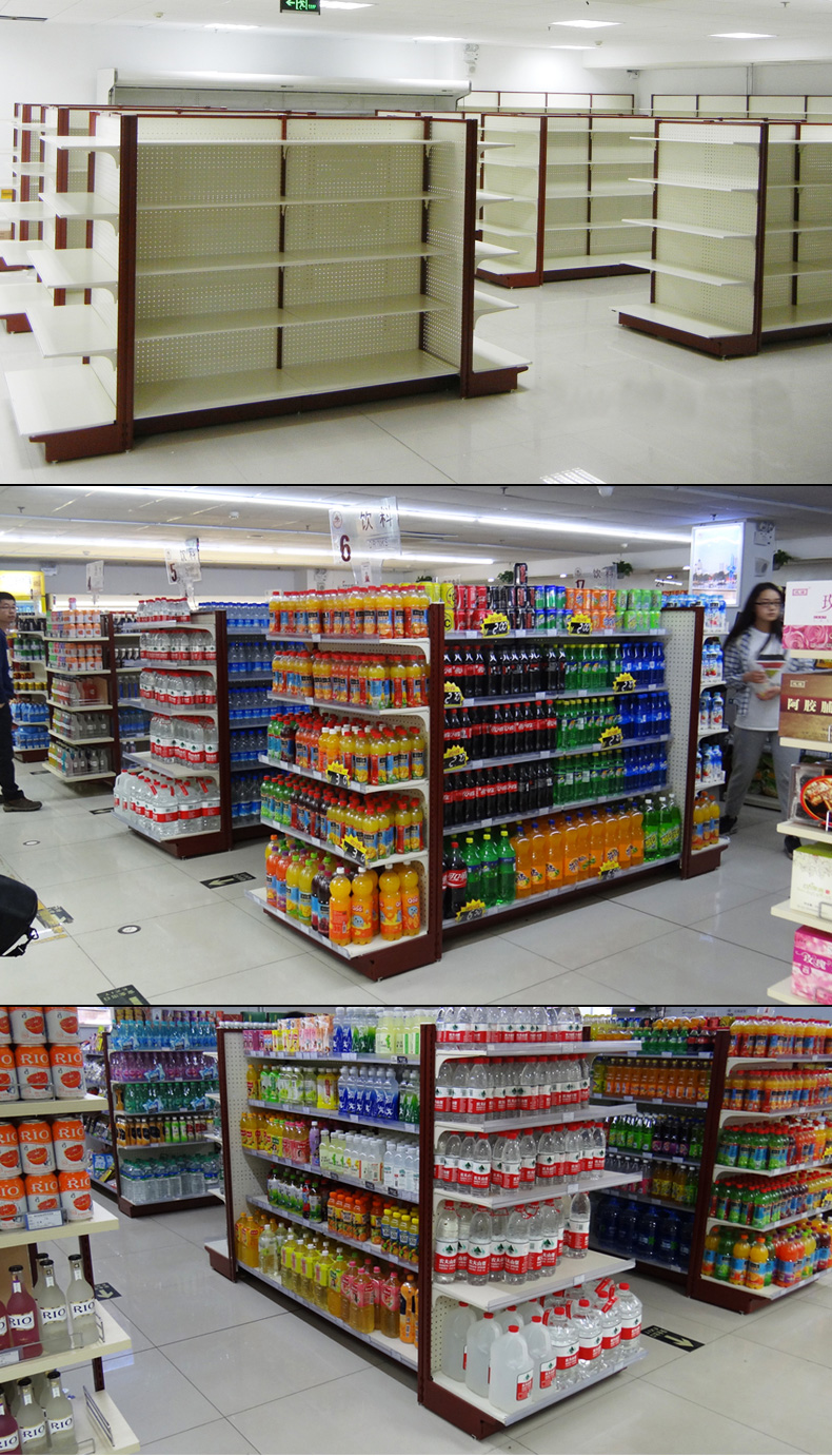 超市貨架展示圖