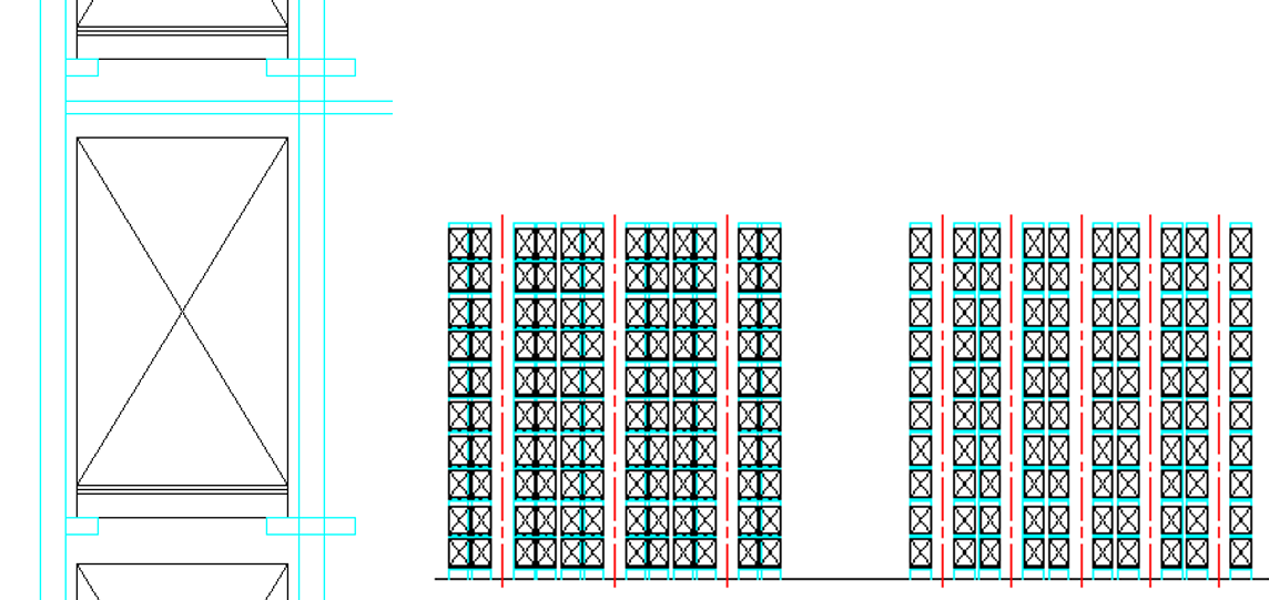 自動(dòng)化立體庫拉伸圖 自動(dòng)化立體庫拉伸圖