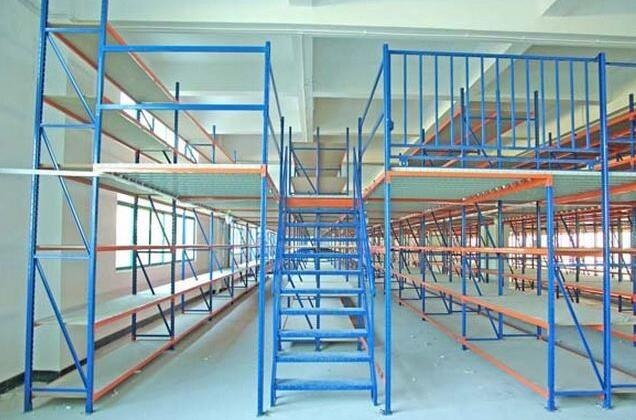 閣樓貨架效果圖